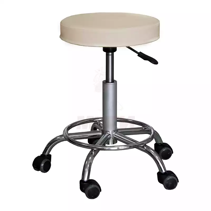 Стул лабораторный ТЛ-МСК на пневмопружине (код МСК-228), высота 455-585, цвет бежевый