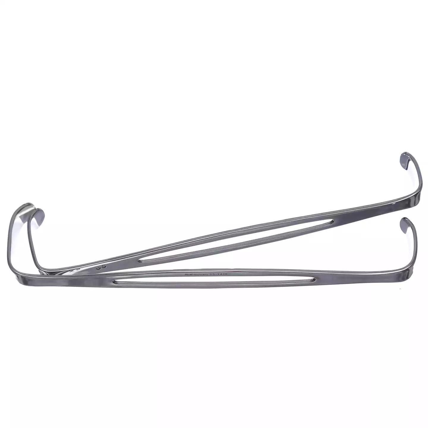 Ретрактор двусторонний двойной Фарабеф, длина 210 мм (комплект 2шт)