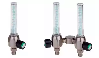 Флоуметр кислородный (0 - 15 л/мин) с фитингом DIN