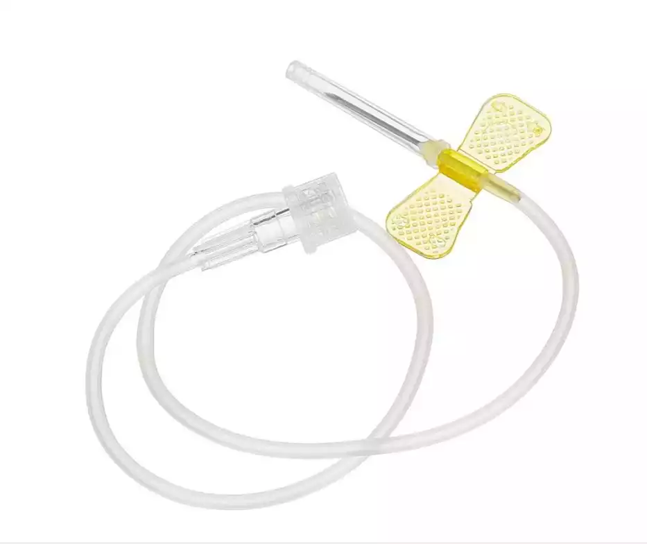 Устройство для вливания в малые вены - игла-бабочка SFM 20G (0,90х19мм), соединение Луер-Лок