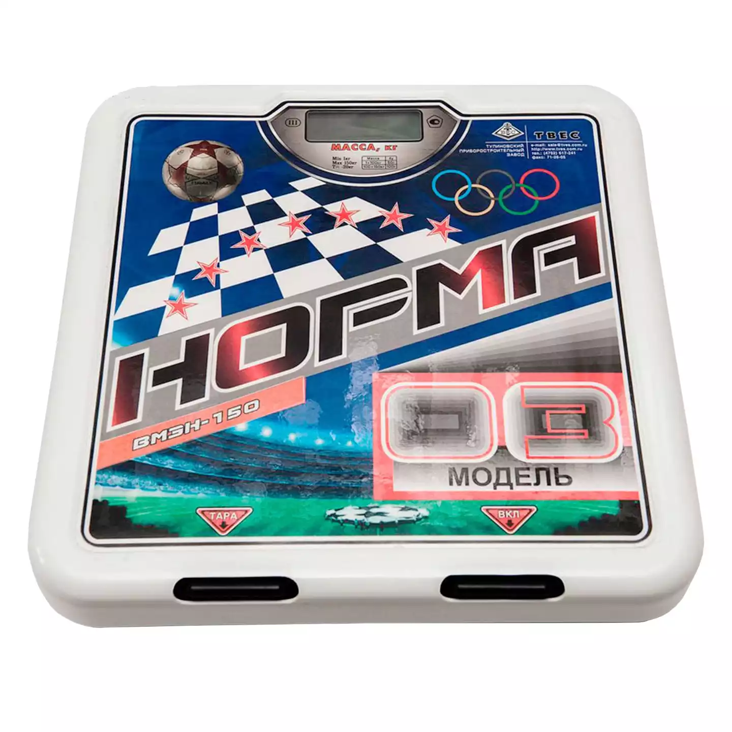 Весы ВМЭН-150-50/100-А напольные медицинские электронные, с поверкой