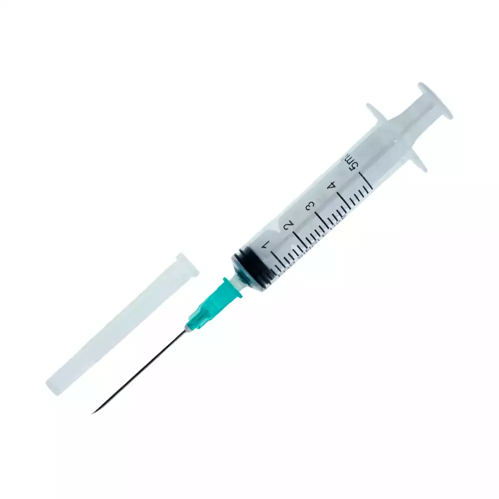 Шприц 5,0 мл, 3-х компонентный INEKTA , игла 21G (0,8х40мм), стерильный,