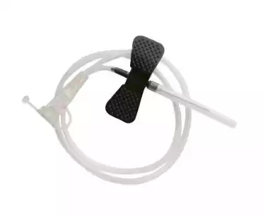 Устройство для вливания в малые вены однократного применения: Игла-бабочка G22 (0.7 x 19) мм, KDM