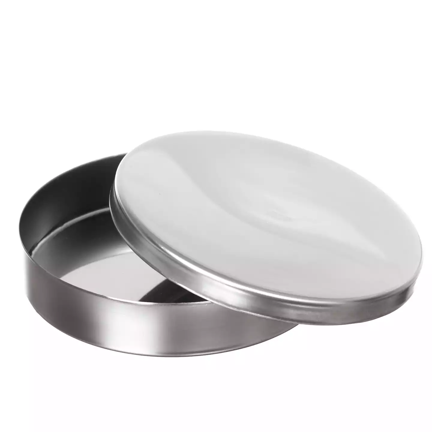 Лоток стоматологический ЛСК – МЕДИКОН, с крышкой, для боров, диаметр 100мм, высота  25мм, с разделением 1/4